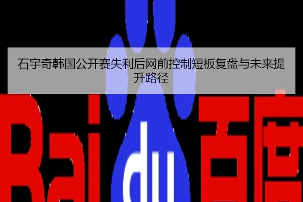石宇奇韩国公开赛失利后网前控制短板复盘与未来提升路径